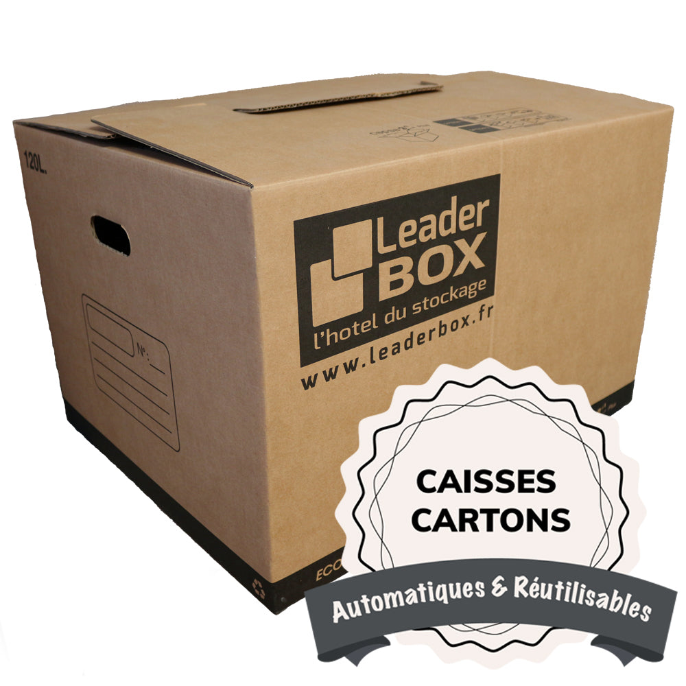 Carton standard : achat de cartons pour le déménagement